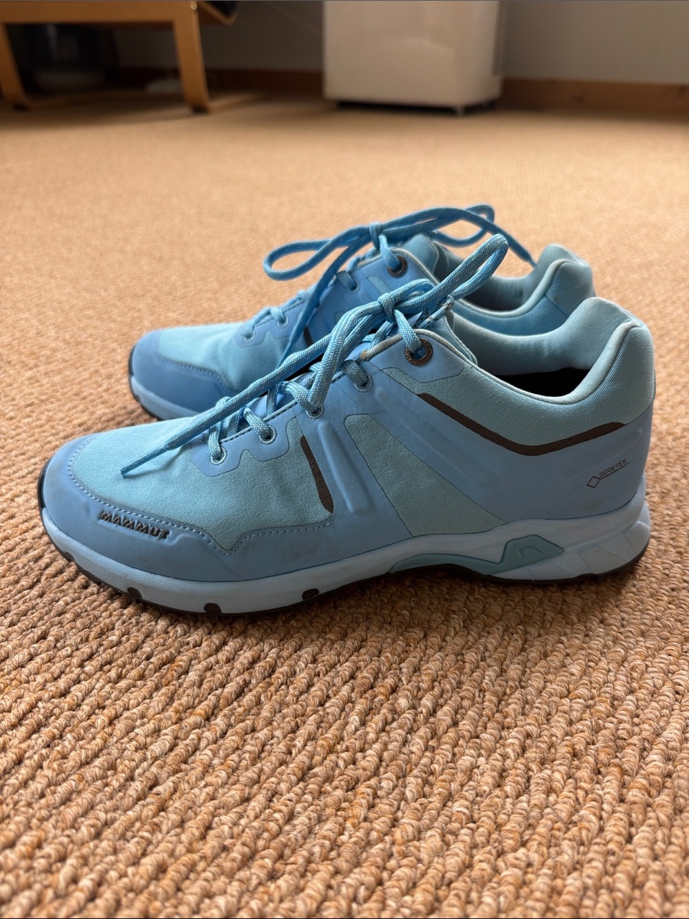 Mammut Women's Sky Blue Ultimate Pro Trail Shoes